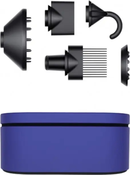 Фен Dyson Supersonic HD07 Gift edition Vinca Blue & Rose (фиалковый/розовый) с подарочным чехлом