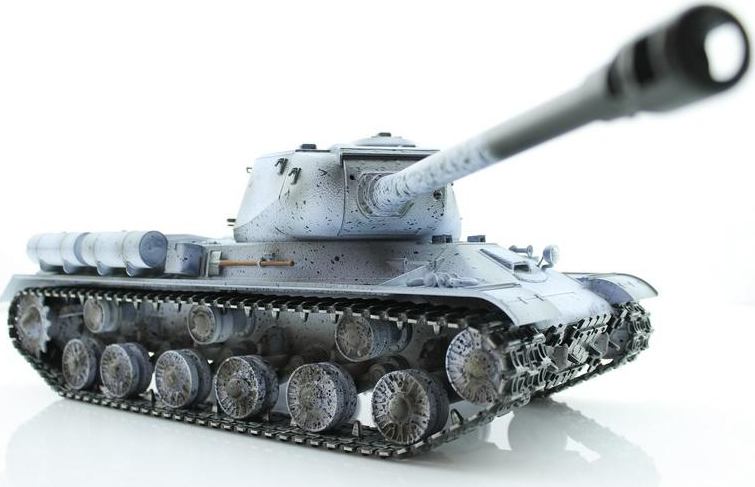 Радиоуправляемый танк Taigen 1к16 ИС-2 модель 1944, СССР зимний (TG3928-1S-BOX)