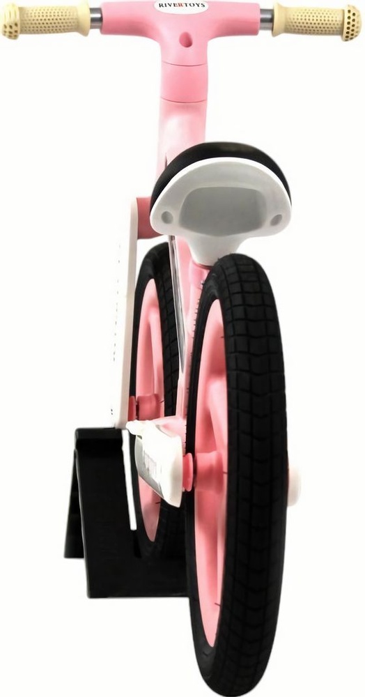 Детский беговел RiverToys (HB-003) (розовый)