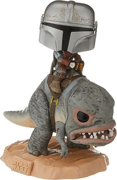 (EU) Фигурка Funko POP! Star Wars The Mandalorian: The Mandalorian on Blurrg (358)