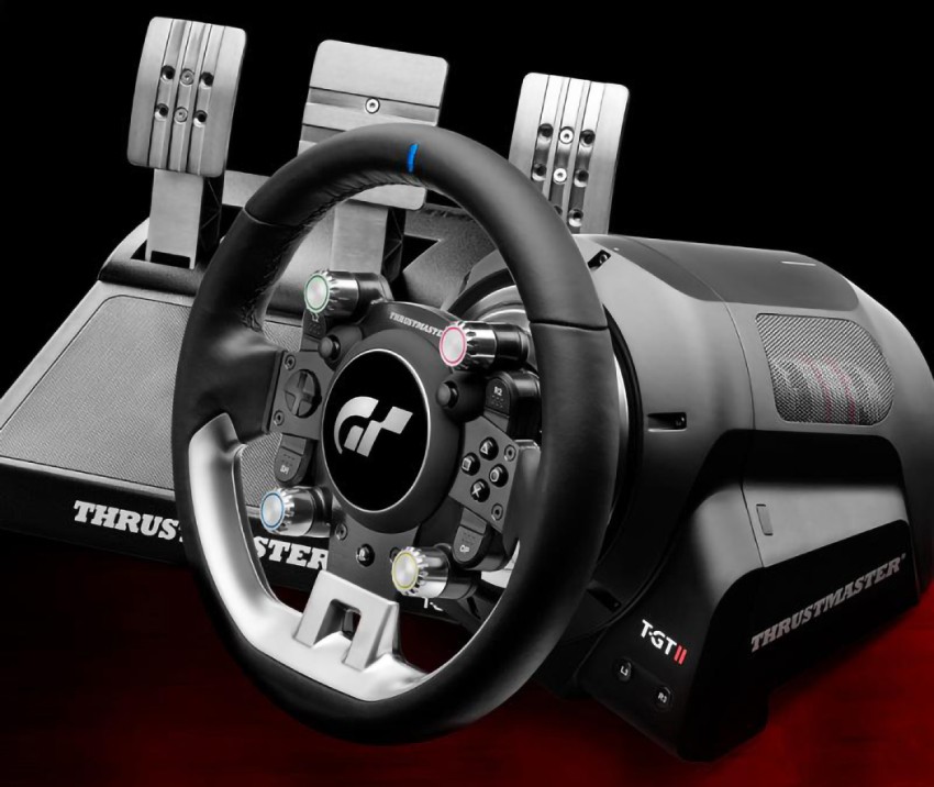 Руль Thrustmaster T-GT II EU + педали