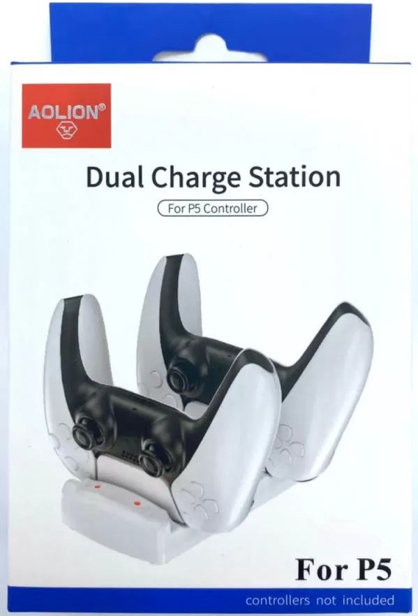 Зарядная станция AOLION для 2-х геймпадов Sony DualSense (AL-P5026)