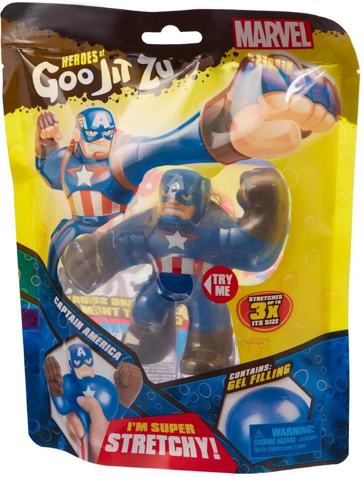 Тянущаяся игрушка Гуджитсу Капитан Америка