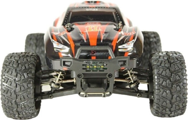 Радиоуправляемая модель Remo Hobby монстр SMAX Brushless V2.0 4WD (1к16) красный (RH1635V2-RED)