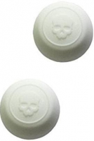 2 высокие накладки на стики геймпада Skull&co CQC Elite Thumb Grip (белые)