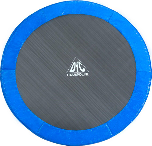 Батут DFC Trampoline Fitness 8ft синий, наружн.сетка (244см) 8FT-TR-B
