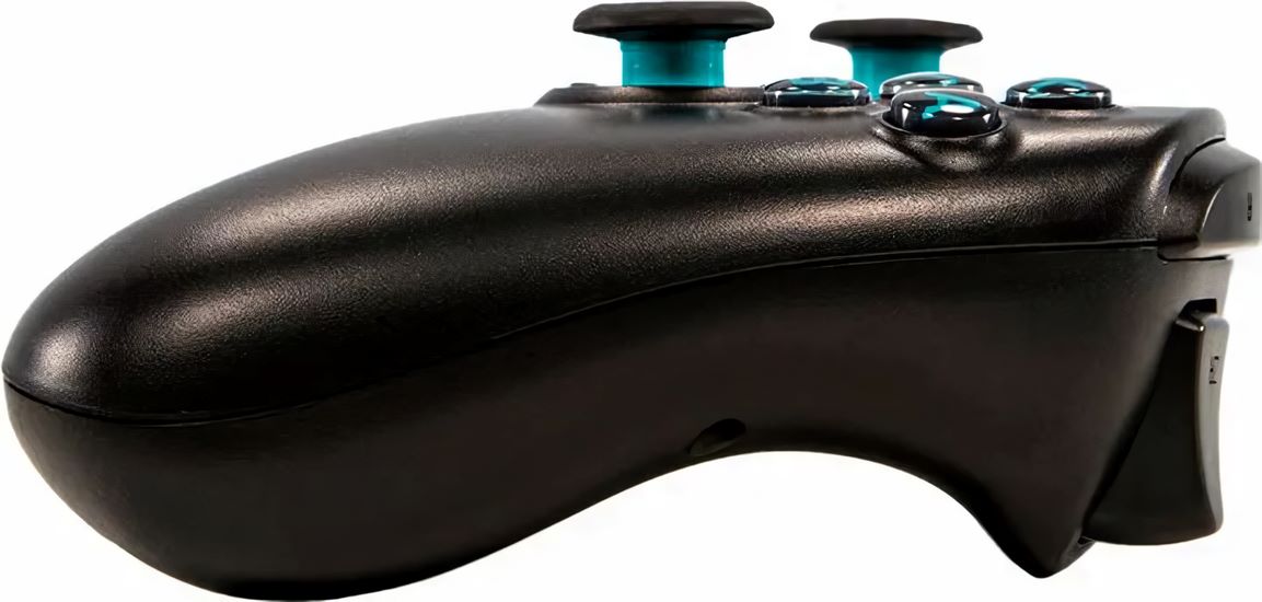 Геймпад Artplays NS65 для Nintendo Switch/PC, черно-бирюзовый (2,4G, li-ion, NFC, dualvibro)