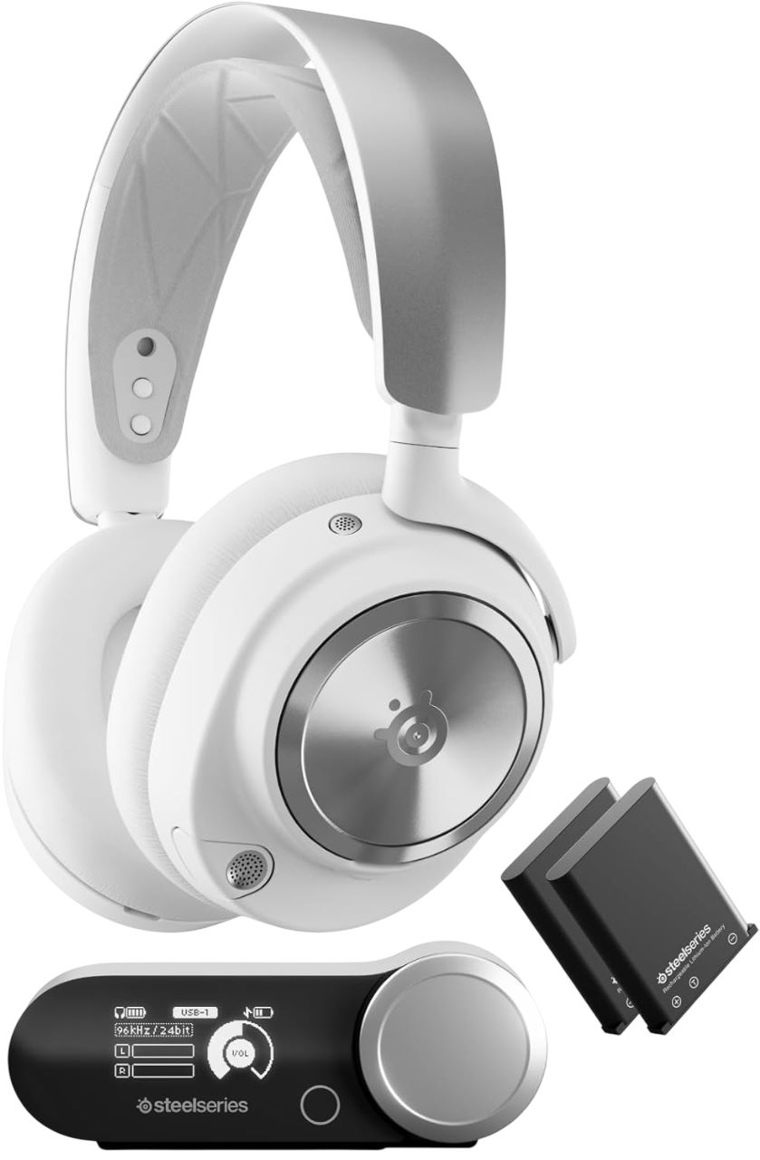 Беспроводные наушники SteelSeries Arctis Nova Pro Wireless White