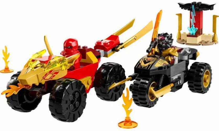 (EU) Конструктор LEGO Ninjago Битва Кая и Раса (71789)