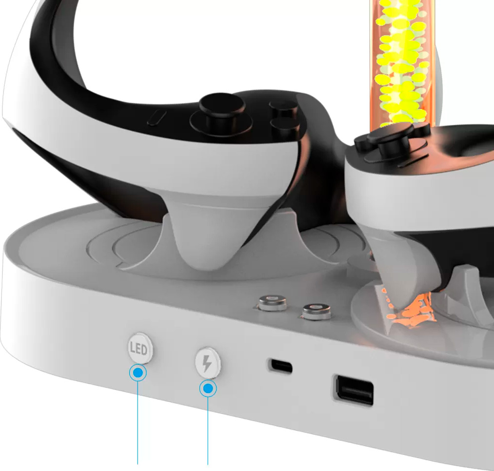 Зарядная станция IPEGA Stand Dual Charge для PS VR2 (PG-P5V001)