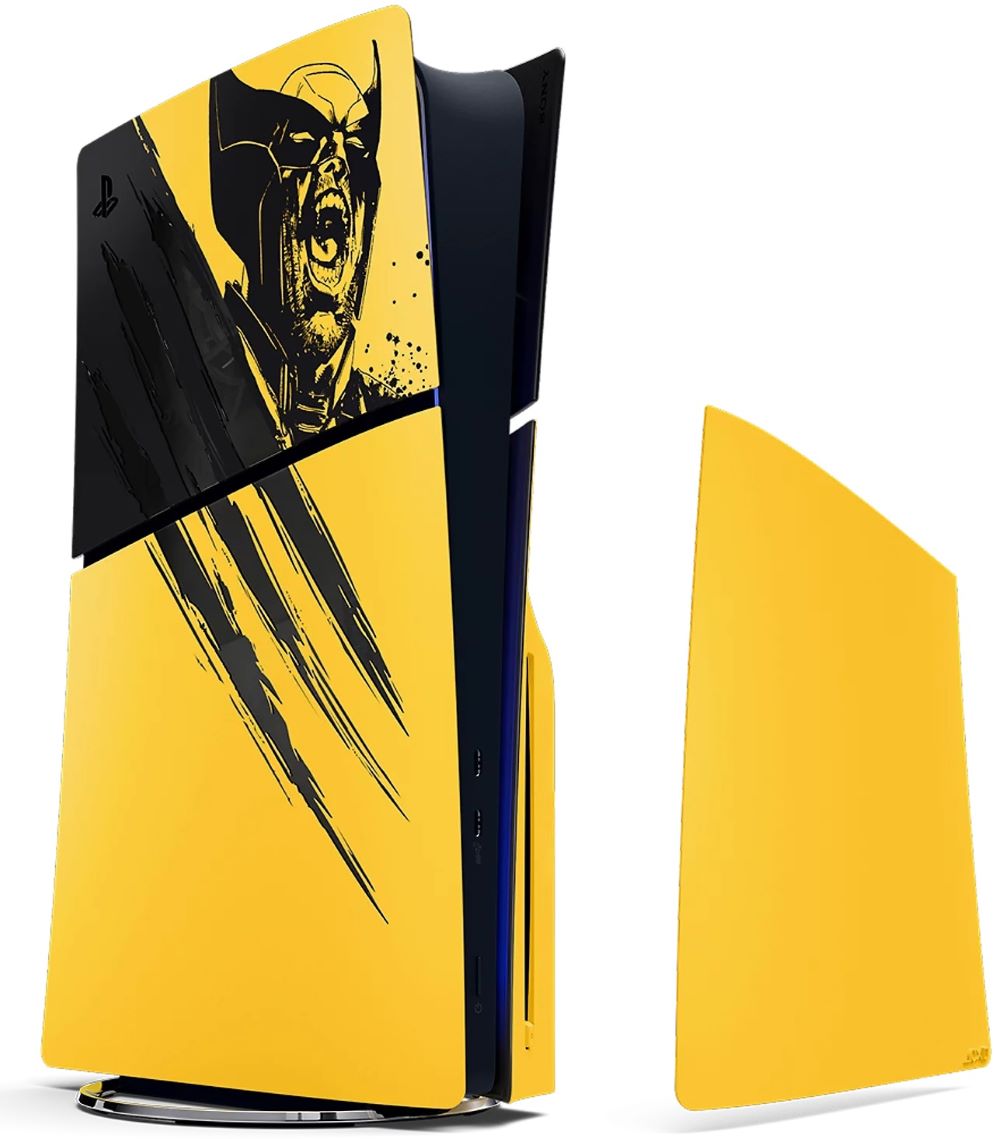 Игровая приставка Sony PlayStation 5 Slim Marvel's Wolverine Battle Yellow Limited Edition