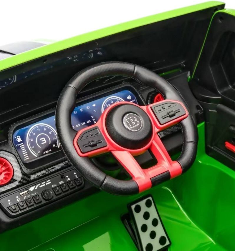 Детский электромобиль RiverToys (Z777ZZ-GREEN) зеленый