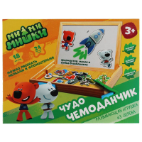 Игрушка деревянная Ми-ми-мишки чудо-чемоданчик, коробка Буратино в кор.30шт MMM-22