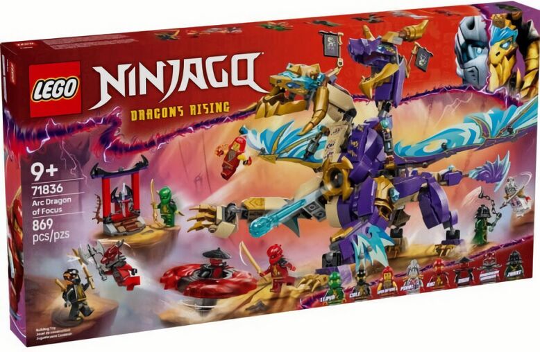 (EU) Конструктор LEGO Ninjago Дугообразный дракон (71836)