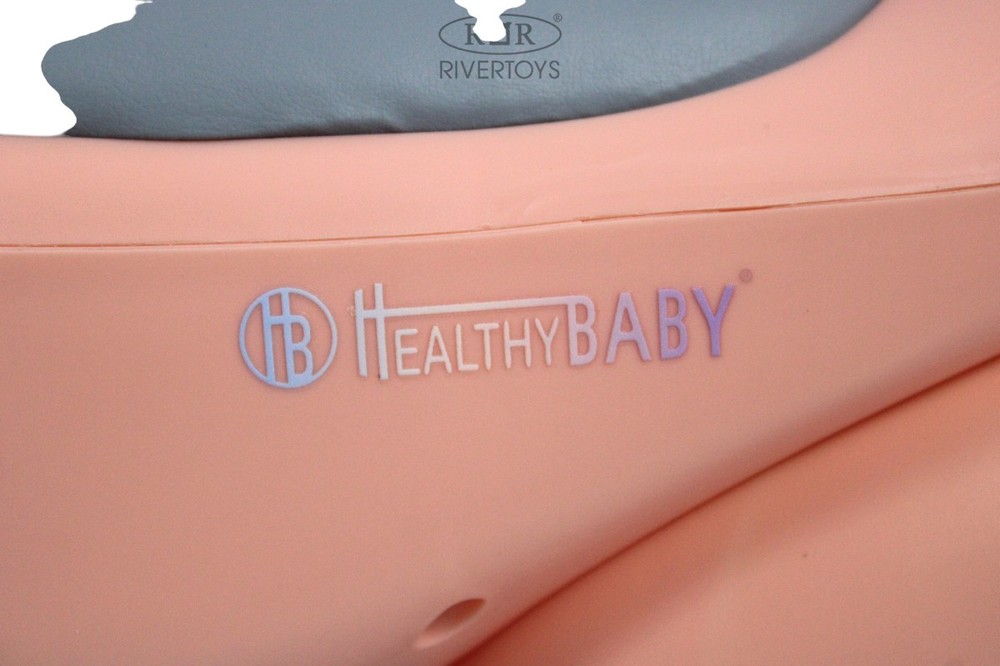 Детский беговел RiverToys (HB-222) (розовый)