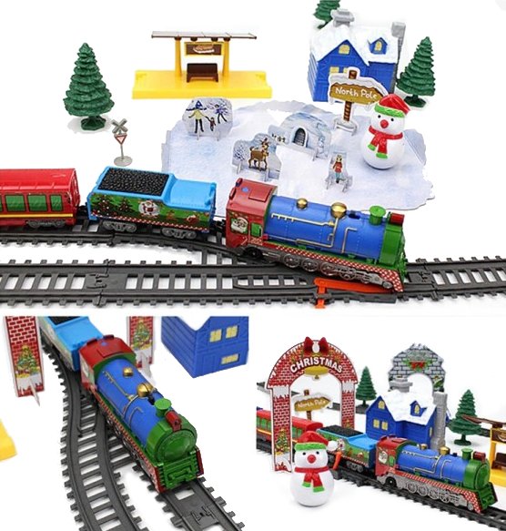 Железная дорога Новогодний Экспресс BSQ 732 см (BSQ-21816)