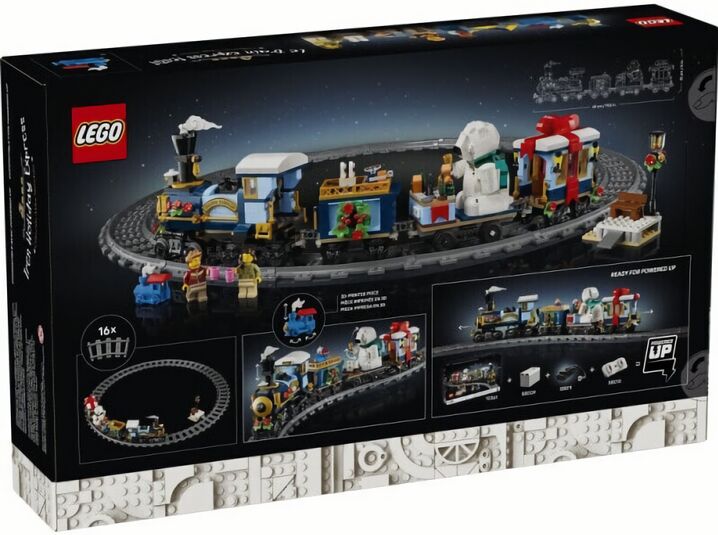 (EU) Конструктор LEGO Icons Рождественский экспресс (10361)