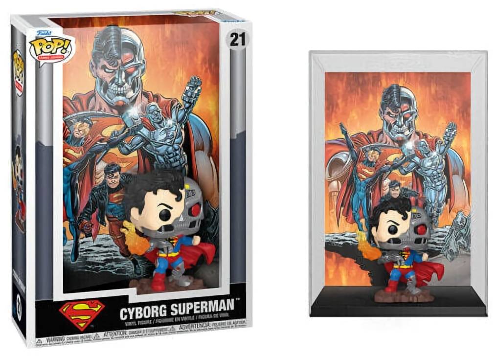(CN) Фигурка Funko Pop! Comic Covers: DC — Cyborg Superman (21)