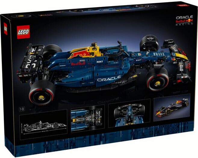 (EU) Конструктор-автомобиль LEGO Technic Формула 1: Oracle Red Bull Racing RB20 (42206)