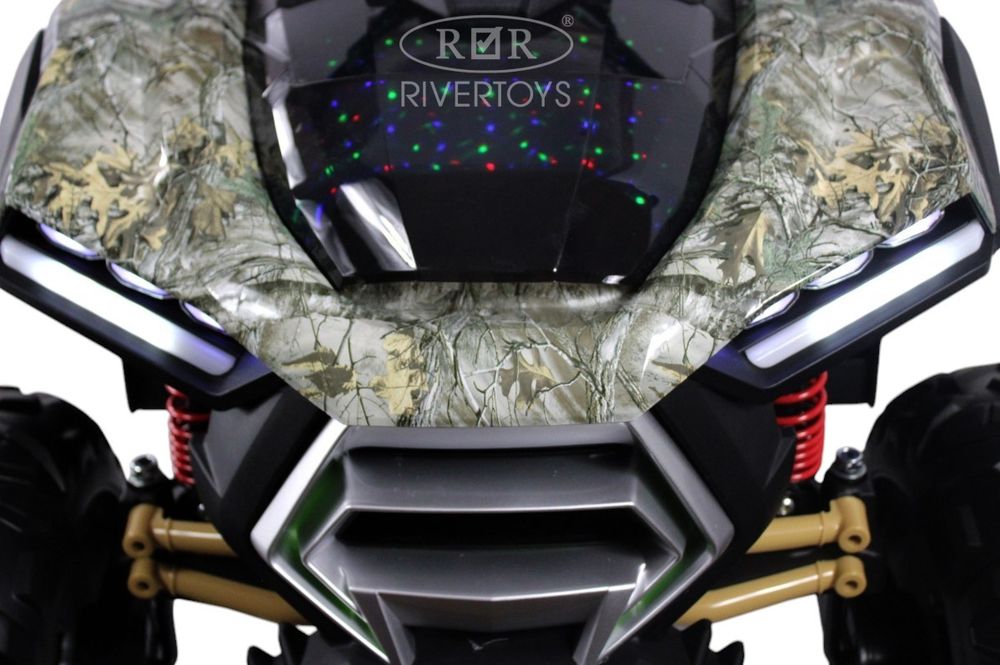 Детский электромобиль RiverToys (Z999VO камуфляж)
