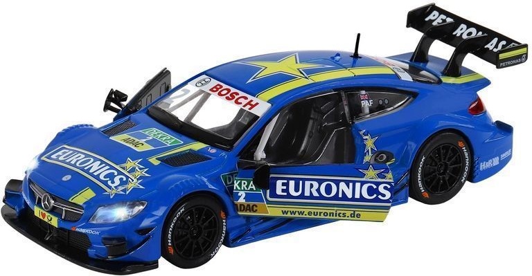 Машина АВТОПАНОРАМА Mercedes-AMG C 63 DTM (синий) (JB1251325)
