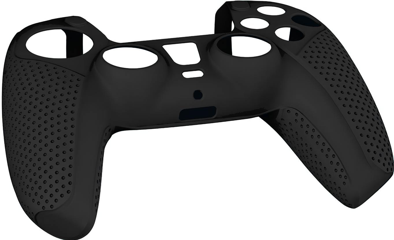 Силиконовый чехол для геймпада Sony DualSense PS5 (TP5-0541) чёрный