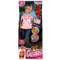 Кукла 29 см София беременная, руки и ноги сгиб, акс, кор КАРАПУЗ в кор.24шт 66001B1-C9-S-BB