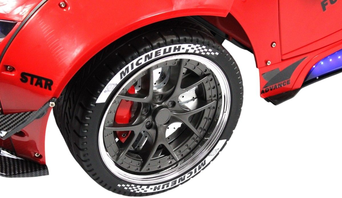 Детский электромобиль RiverToys (G007GG-RED) красный