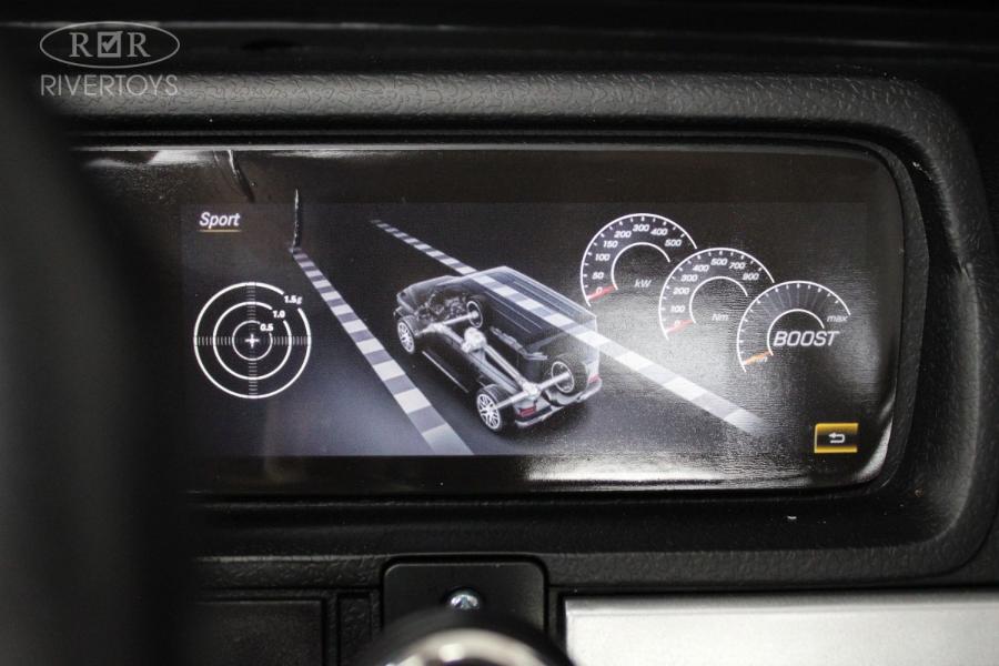 Детский электромобиль RiverToys Mercedes-AMG G63 4WD (S307) черный