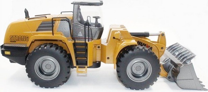 Радиоуправляемый фронтальный погрузчик HUI NA TOYS 2.4G 10CH 1:14 RTR(HN1583)