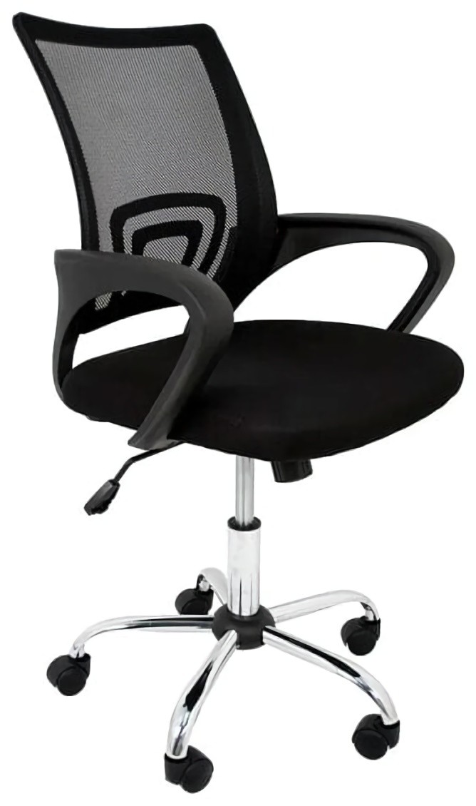 (EU) Офисное кресло FURNITURE STYLE Martina, Чёрное