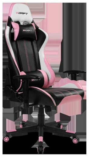 (EU) Игровое кресло DRIFT DR175PINK, 244965645, Чёрное