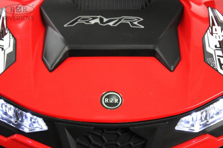 Детский электромобиль RiverToys C555CC красный