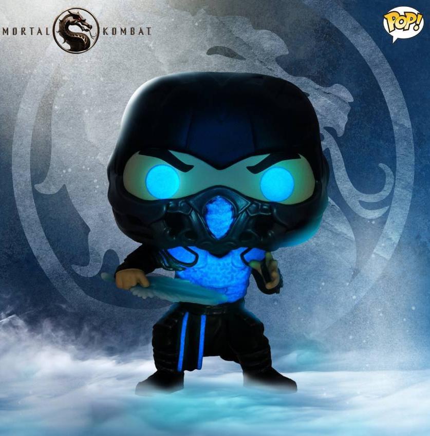 Фигурка Funko POP! Vinyl: Movies: Mortal Kombat: Sub Zero (GW) Эксклюзив (55647)