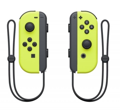 Два контроллера Joy-Con (жёлтый)