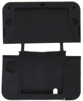 Силиконовый чехол (чёрный) для New Nintendo 3DS XL