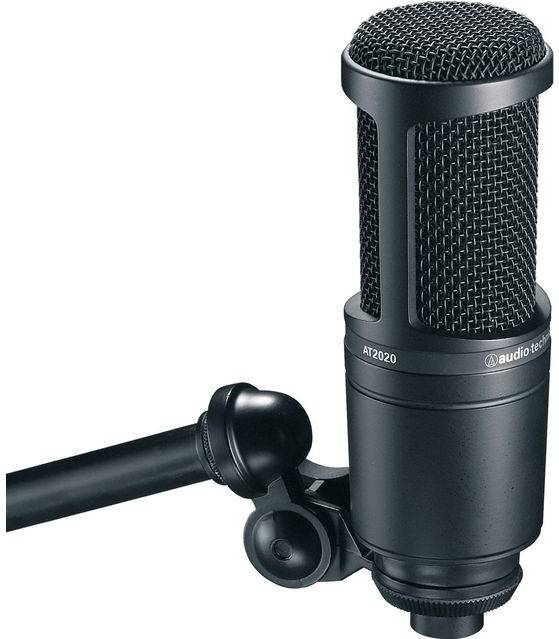 

(EU) Конденсаторный микрофон Audio-Technica AT2020, черный