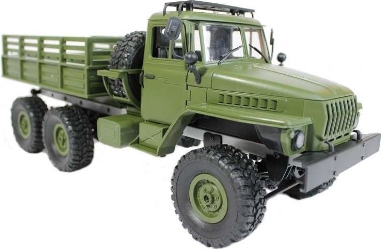 Радиоуправляемая модель MN Model Советский военный грузовик УРАЛ PRO 6WD (1к16) (MN-88S)