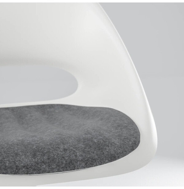 (EU) Подушка на стул IKEA PYNTEN, Чёрная