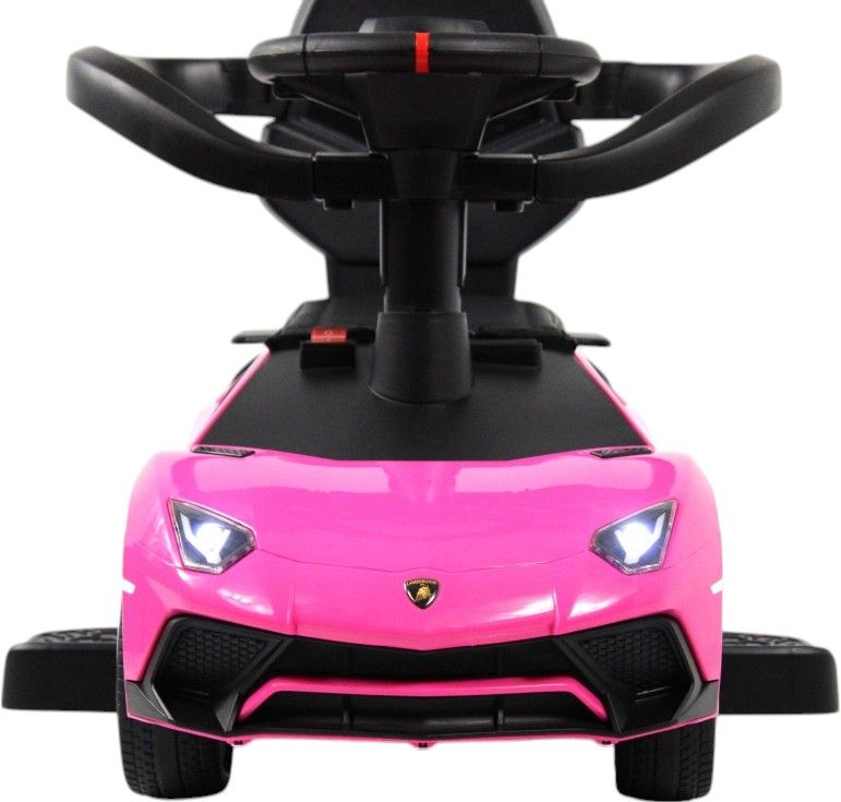 Детский толокар RiverToys (M555MM-H-PINK) розовый