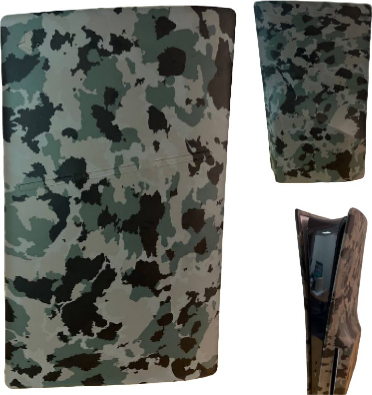 Чехол силиконовый для PS5 Slim с дисководом Camouflage