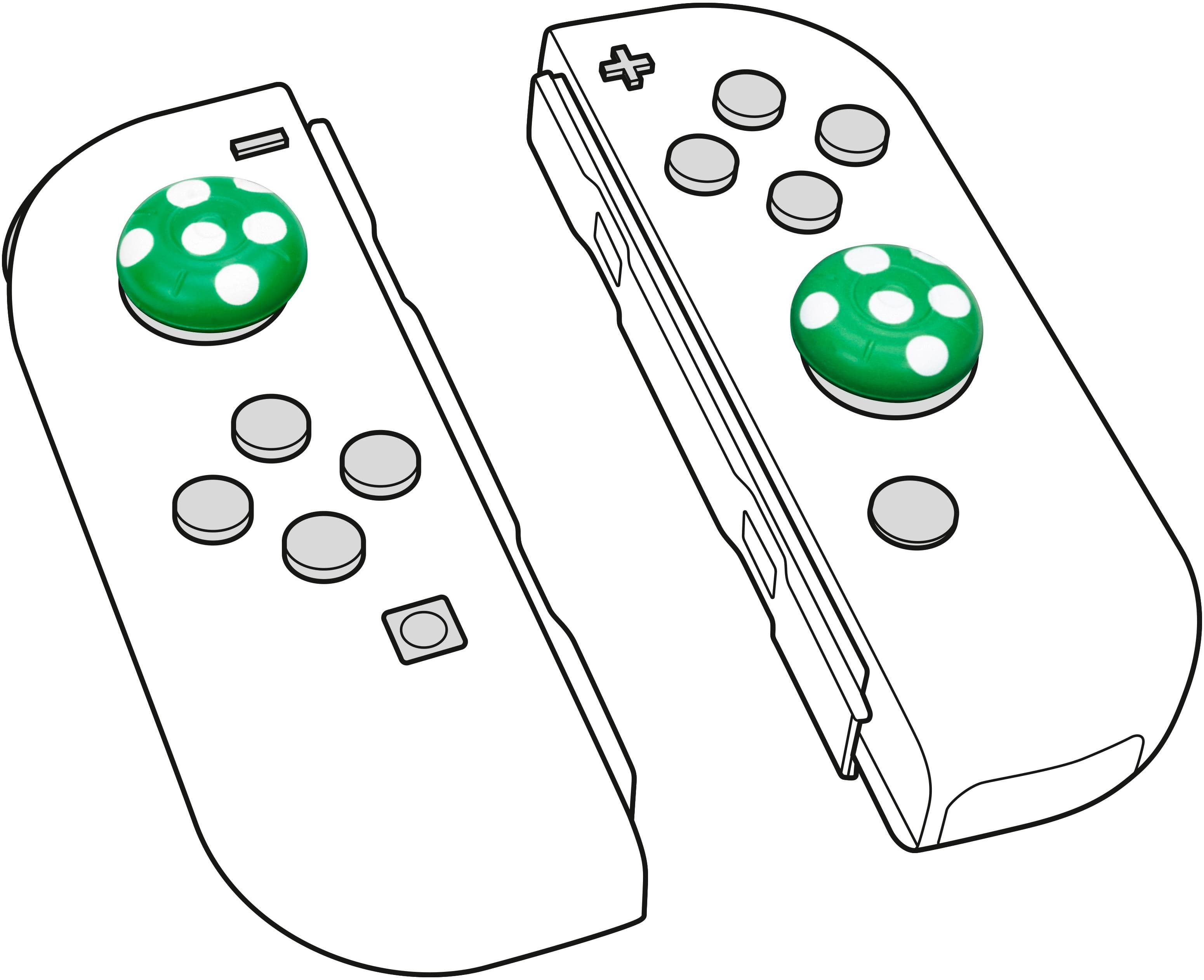 6 накладок на стики для контроллеров Joy-Con (цветные) Nintendo Switch