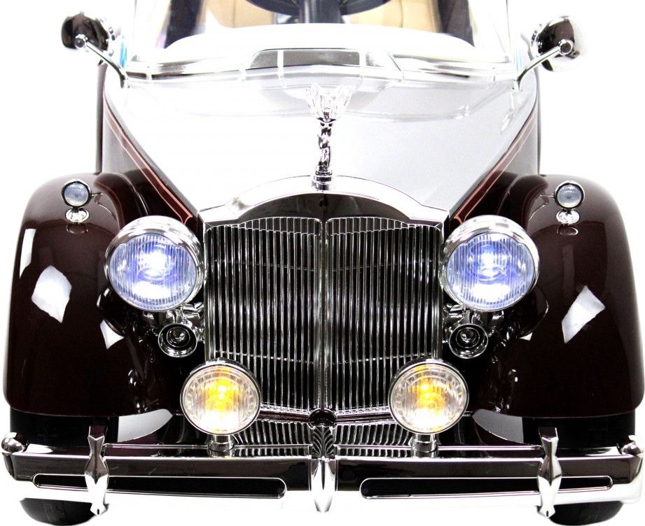 Детский электромобиль RiverToys Rolls-Royce (E444EE-RED-GLANEC) красный глянец