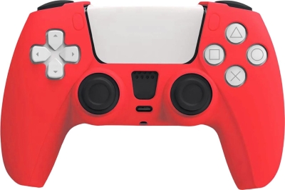Силиконовый чехол для геймпада Sony DualSense PS5 (TP5-0512) красный