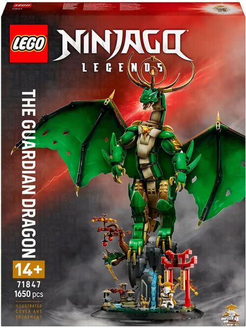 (EU) Конструктор LEGO Ninjago Дракон-хранитель (71847)