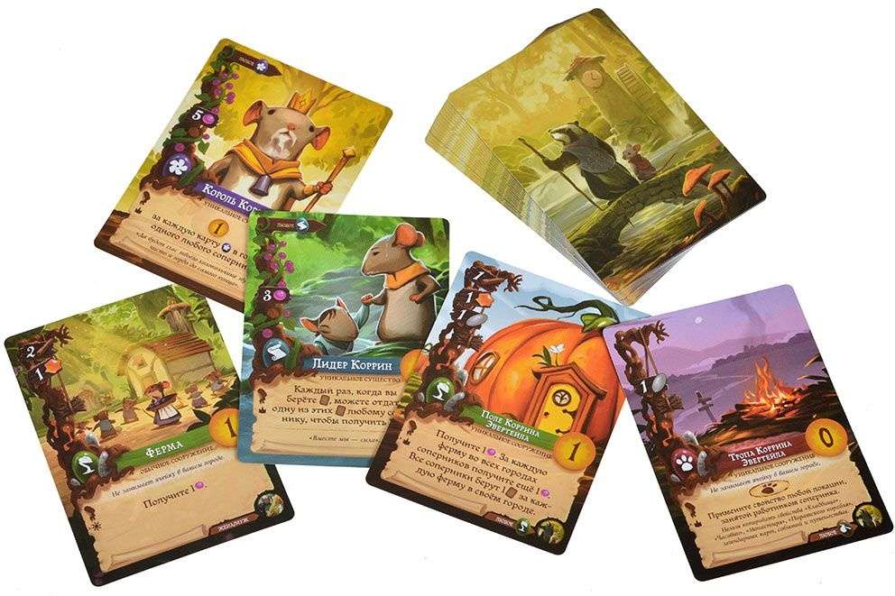 (EU) Настольная игра Hobby World Эверделл: Туманный лес (доп)