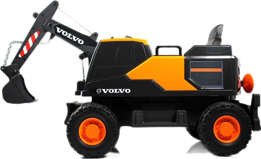 Детский электромобиль RiverToys трактор Volvo (Y444YY) оранжевый