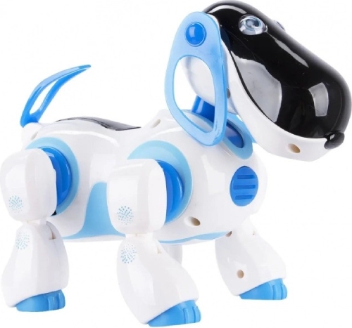 Радиоуправляемый робот собака Zhorya Киберпес Ки-Ки Синий (ZYA-A3008)