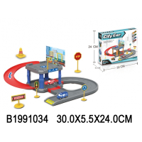 Парковка с машинками и аксесс. P3091 в кор. в кор.2*30шт B1991034