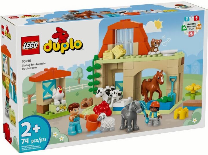 (EU) Конструктор LEGO Duplo Уход за животными на ферме (10416)